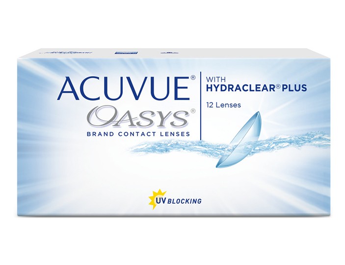 Johnson&Johnson Acuvue Oasys with Hydraclear Plus (12 шт)